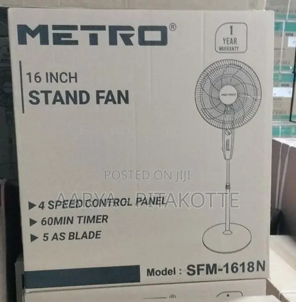 Metro Stand Fan 16"