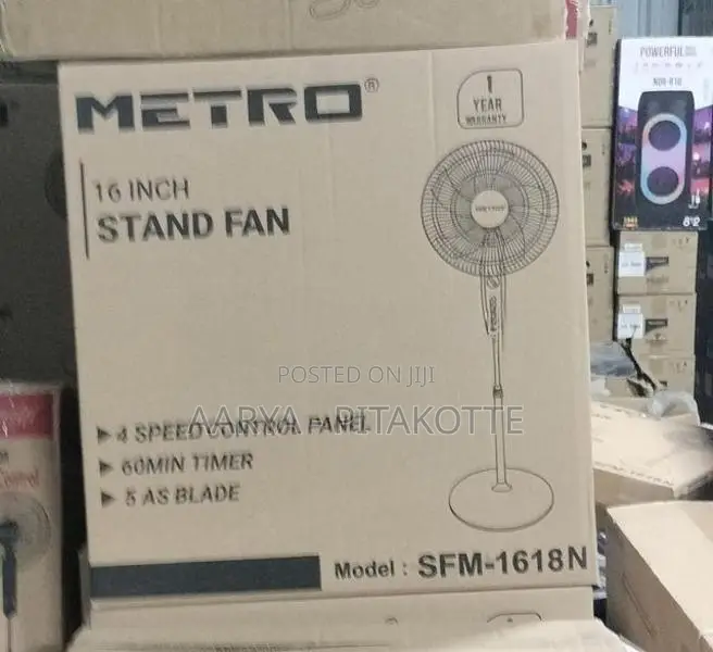 Metro Stand Fan 16"