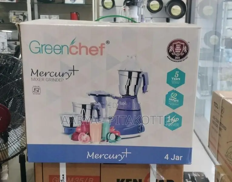 Green Chef Mixer Grinder - 4 Jar