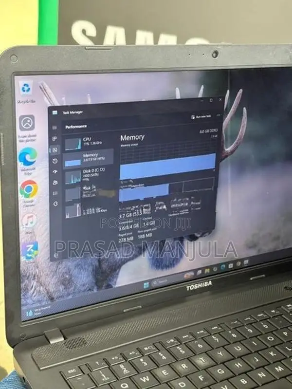 Toshiba I3rd Gen Laptop