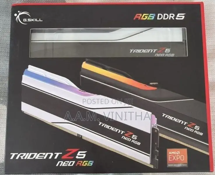 RGB 64GB (2x32GB) DDR5-6000 CL26