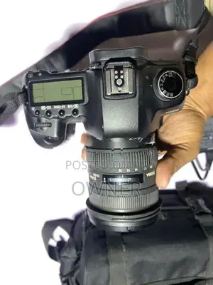 Canon 5D mark ii with lens