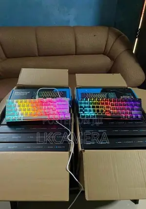 A61K 61 Keys Keyboard Type C Gaming Mechanical Red Axis