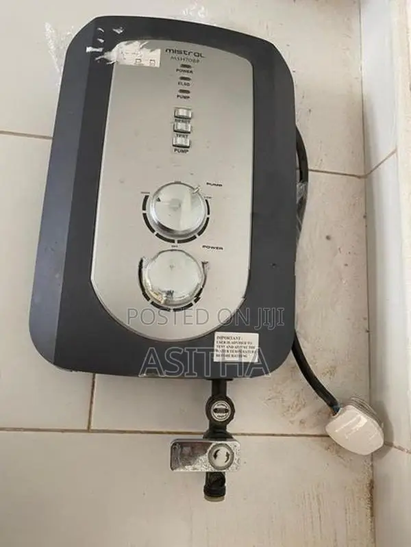Mistral Instant Shower Water Heater with Pump (MSH708P) — Used
