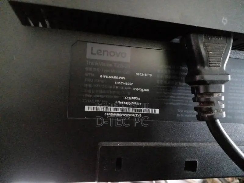 ThinkVision T22i-20 Frameless Monitor