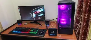 Ryzen 5 5600g Full PC build with Asus 24 inch gaming monitor