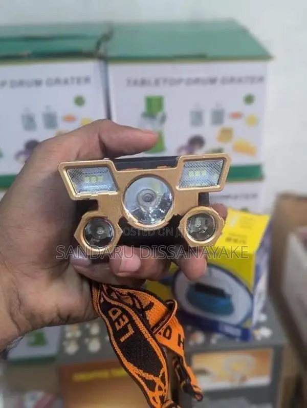 Rechargeable LED Head Lamp රෑ වැඩ වලට සුපිරි Light එකක්