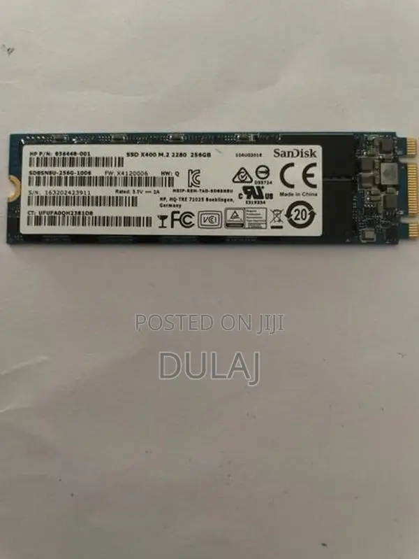SanDisk 256GB M.2 2280 SATA SSD ⁠