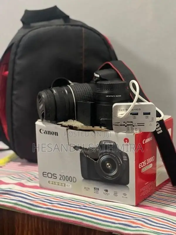 Canon 2000D Camera with Lens Kit