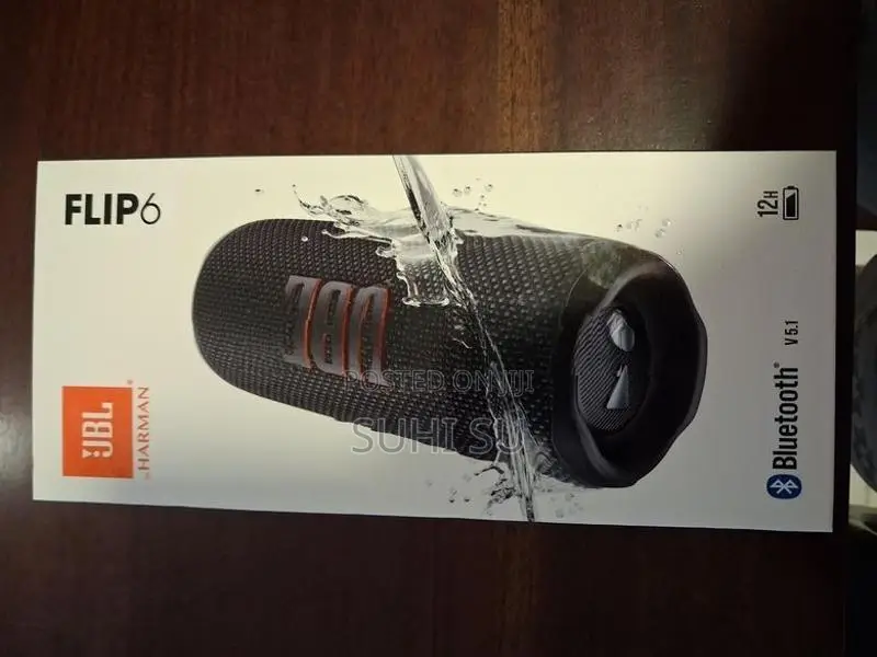 JBL FLIP 6 PORTABLE WATERPROOF BLUETOOTH SPEAKER
