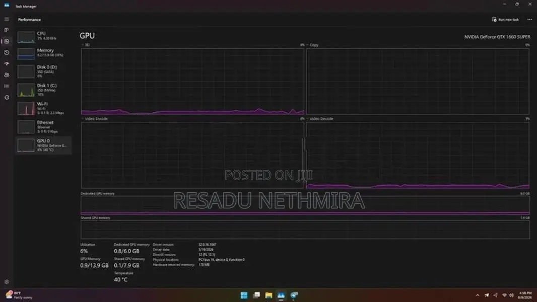 AMD Ryzen 5 + GTX 1660 Super Full Gaming PC Setup