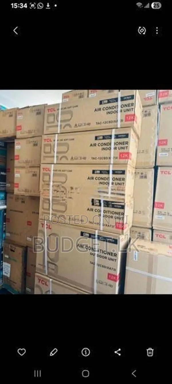 12000BTU TCL Non Inverter Air Conditioner