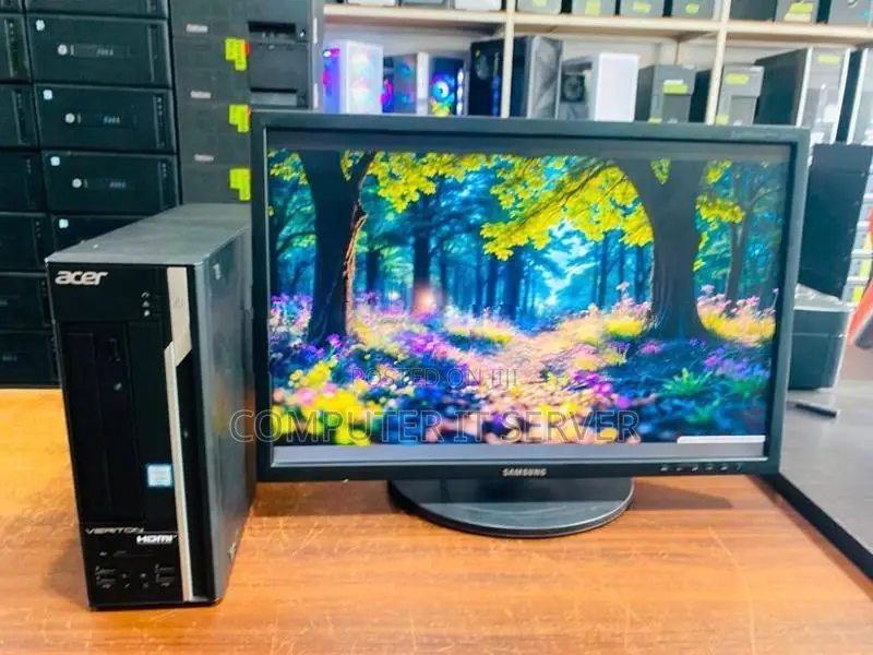 i7 6TH GEN PC With 22 Wide LED Monitors