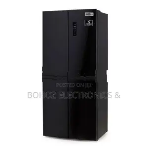 IGNIS (Whirlpool) 420L Side-By-Side Inverter Refrigerator (IG-4D450BKU