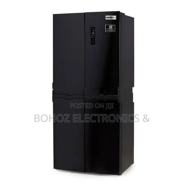 IGNIS (Whirlpool) 420L Side-By-Side Inverter Refrigerator (IG-4D450BKU