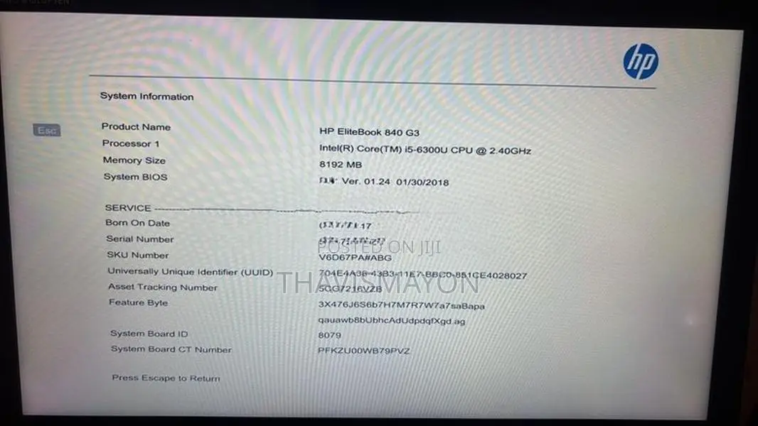 Hp Elitebook 840 G3