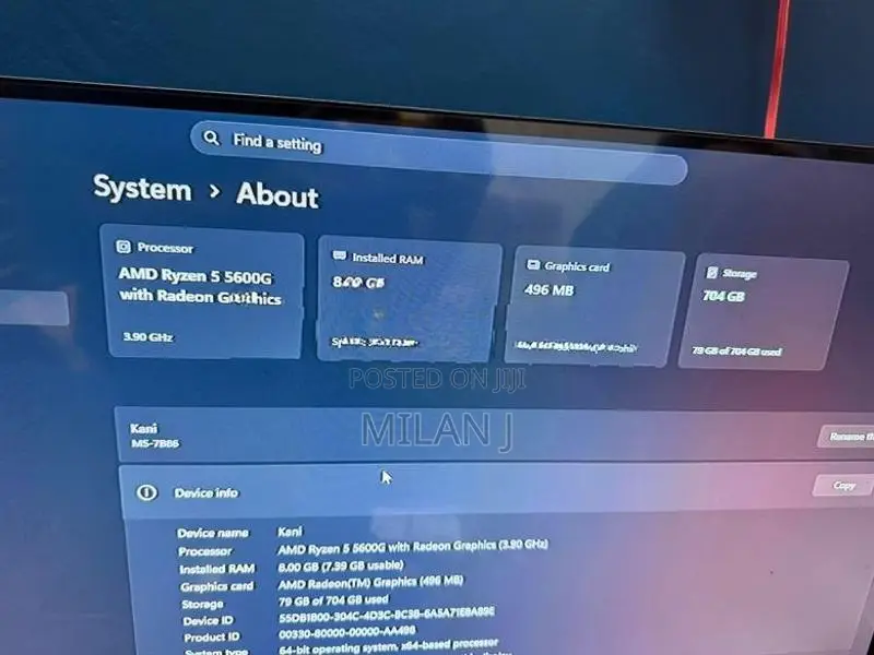 AMD Ryzen 5 5600G Desktop PC
