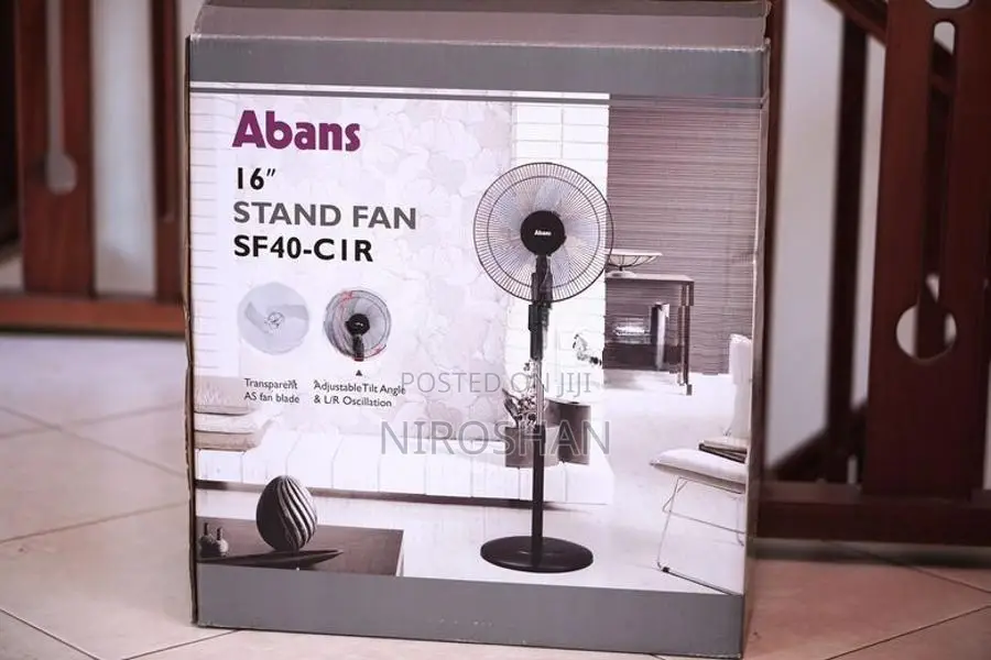 16 Inch Stand Fan With Remote
