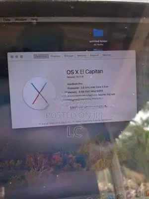 MacBook Pro 8GB RAM Laptop