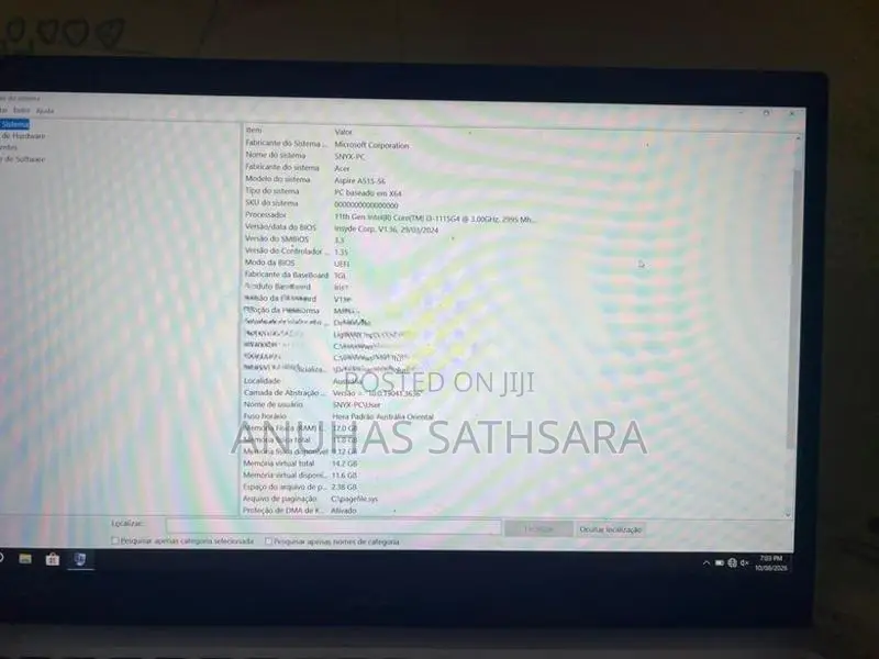 Acer Aspire A515-56 (Business Laptop)