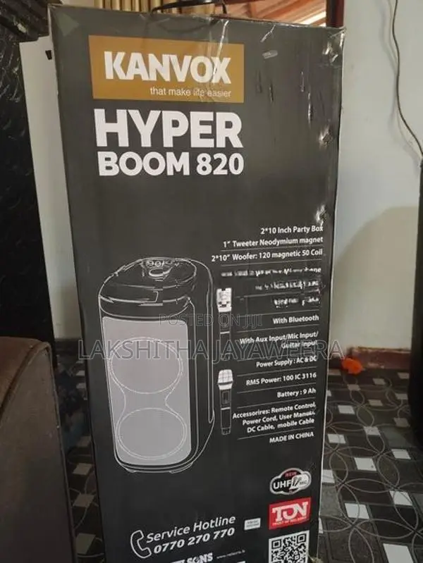 Kanvox hyper boom 820