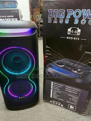 Ravo 815 Party Box with 2 Mic