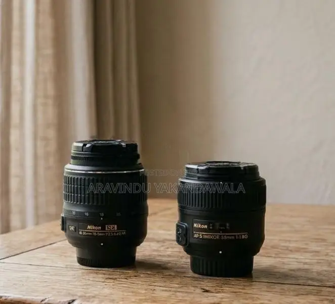 Nikon D5600 Camera With 35mm Prime Lens 18-55mm Kit