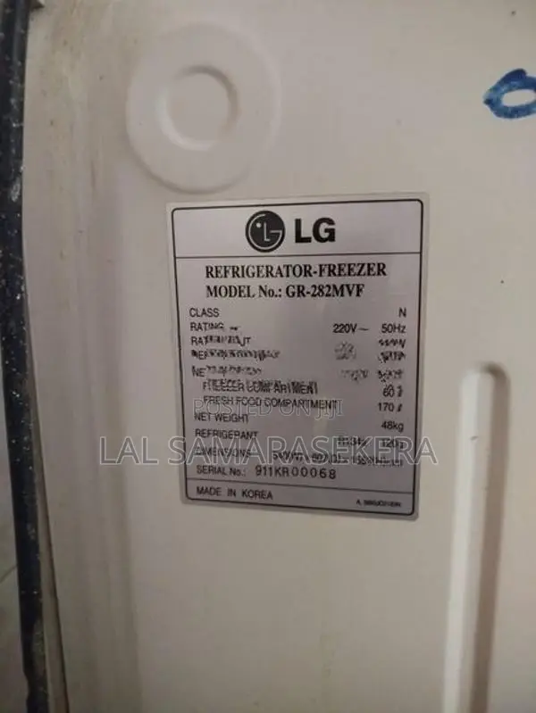 LG GR-282MVF Refrigerator