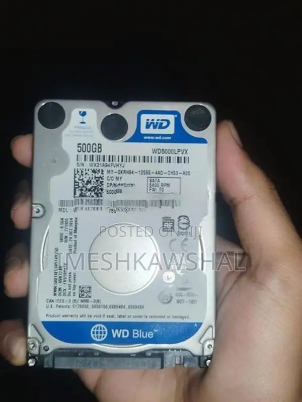 Lap Harddrive 500G