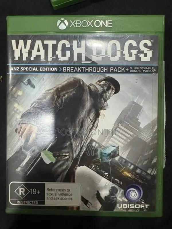 Xbox one Watch Dogs Game