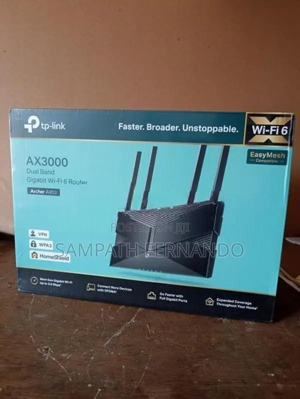 TP-Link AX3000 (Archer AX53) Wi-Fi 6 (Brand New)
