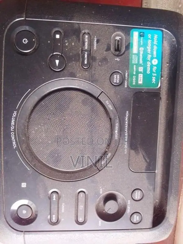 SONY MHC V11 Bluetooth speaker