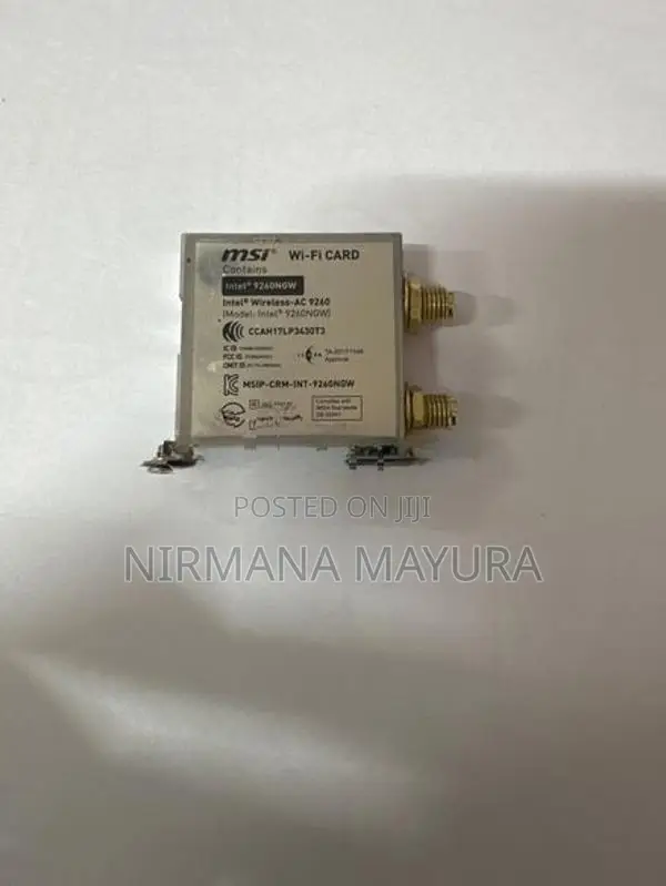 9260NGW WIFI 5 AC2400 DUAL-BAND (2.4GHZ+5GHZ)+BT 5.1 CARD (WIFI 5)