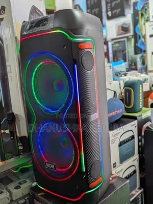 NDR - 1810 High Power Outdoor Party Speakers with Dual Mic (100 RMS)