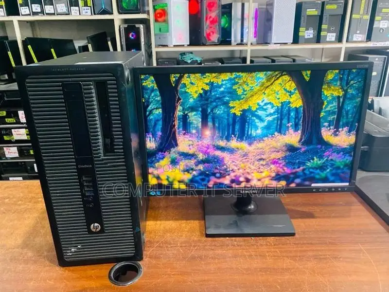 i3 6TH GEN PC With 22'' Wide LED Monitors