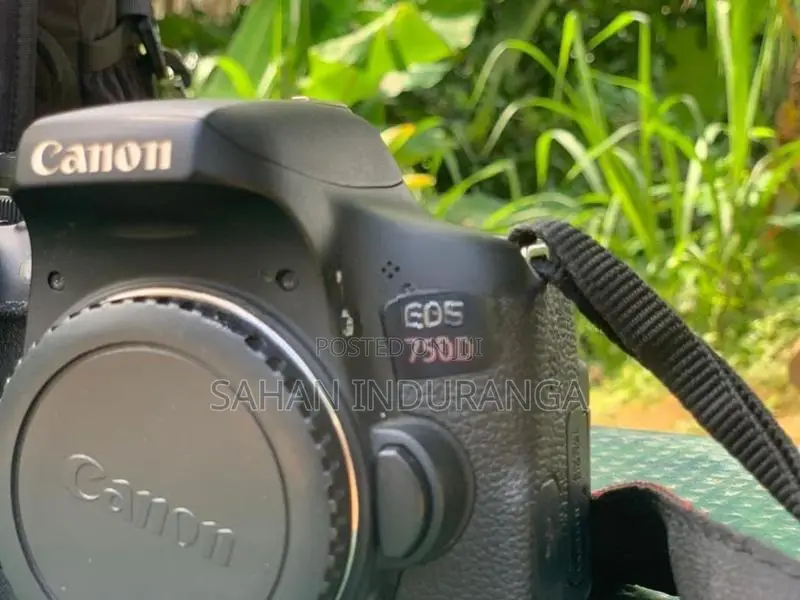 Canon 750d Camera