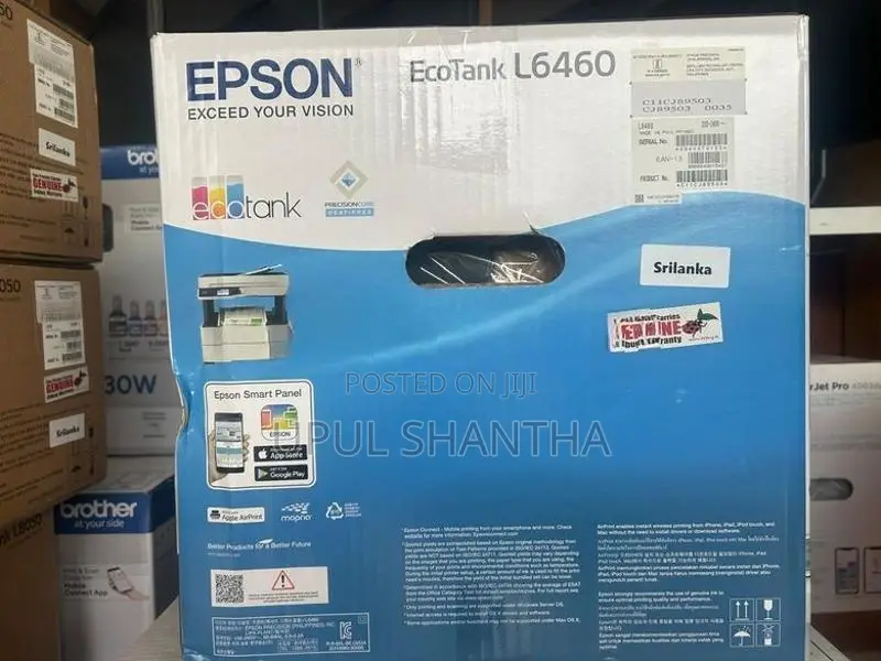Epson EcoTank L6460 All-in-One Wireless with Duplex Ink Tank Printer