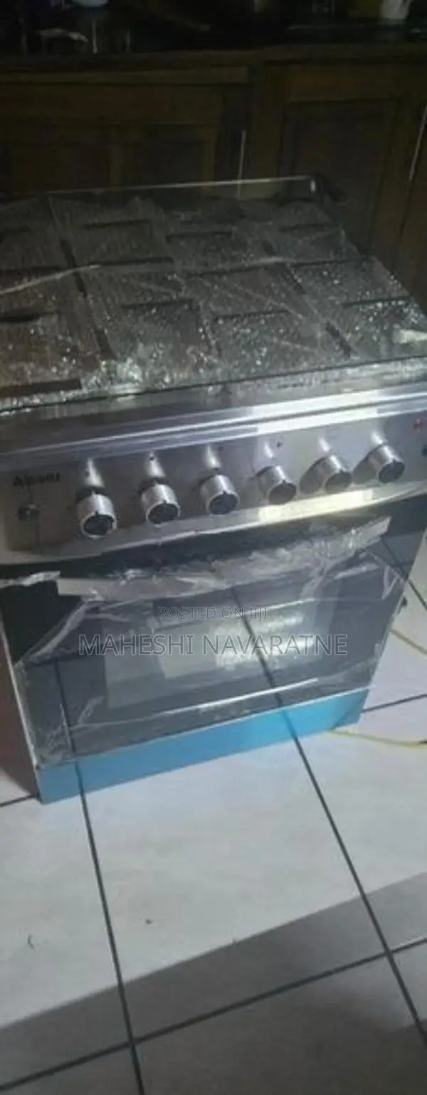 Abans 4-Burner Gas Cooker with Oven