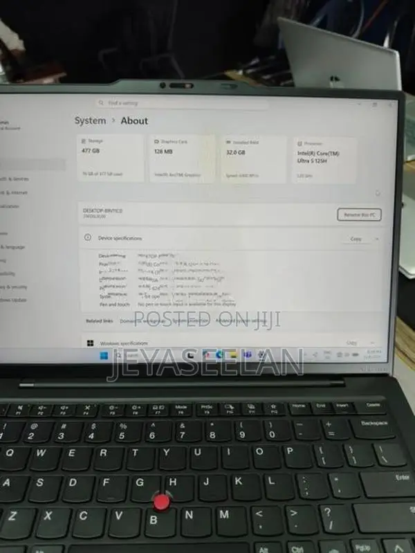 Thinkpad X1 Carbon Gen 12 Ultra5 125H