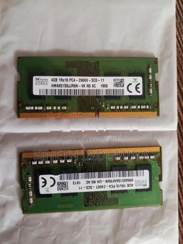 used DDR4 4GB rams for sell