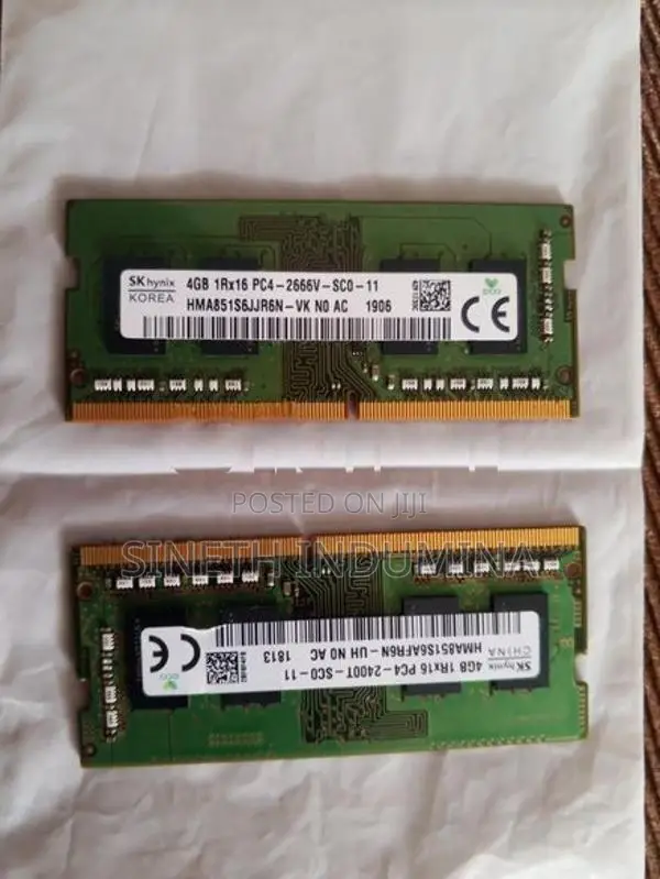 used DDR4 4GB rams for sell