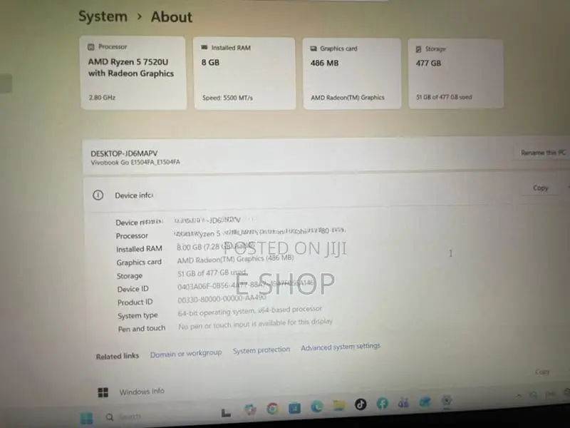 Asus Ryzen 5 7000 series
