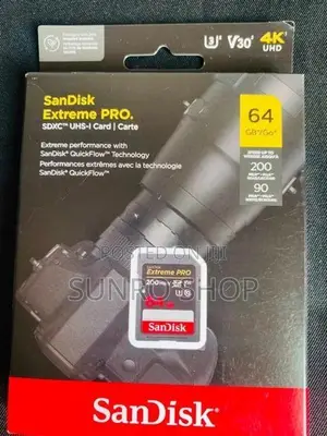 Sandisk Extreme Pro Sd 64GB 200mbs