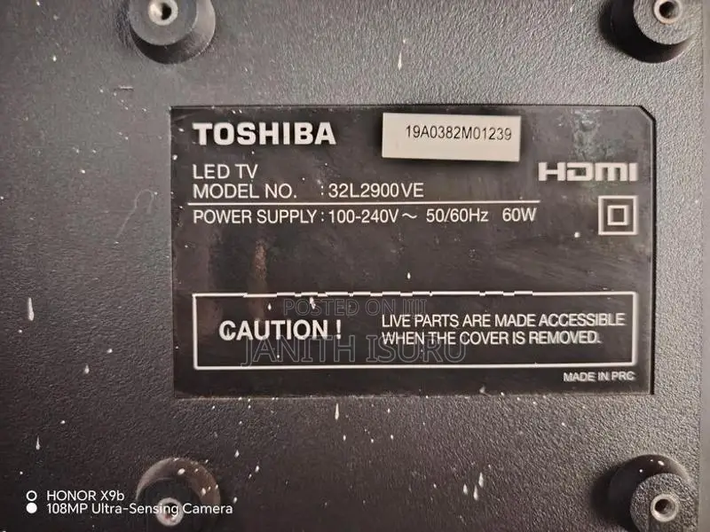 Toshiba Frameless 32 Inch
