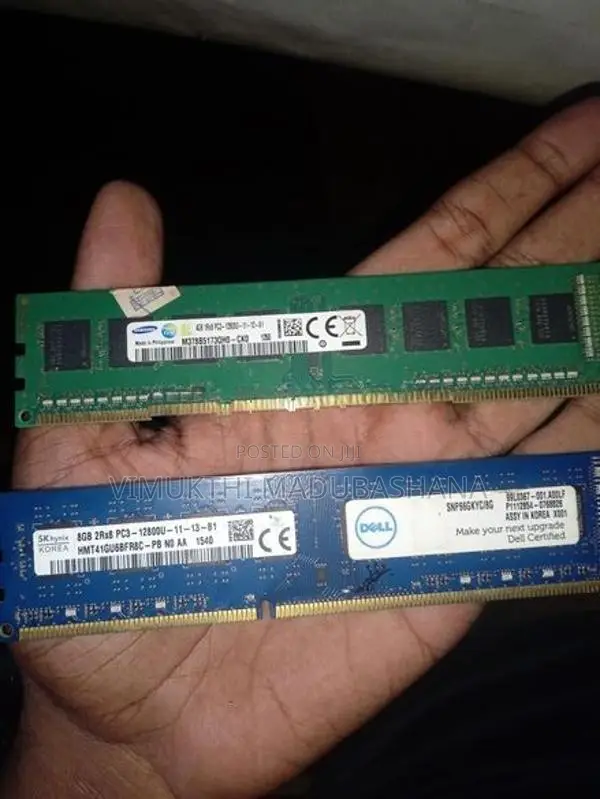 DDR3 8GB with 4GB RAM (12GB)