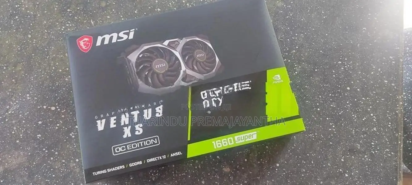 MSI 1660 super ventus Xs OC Edition 6Gb