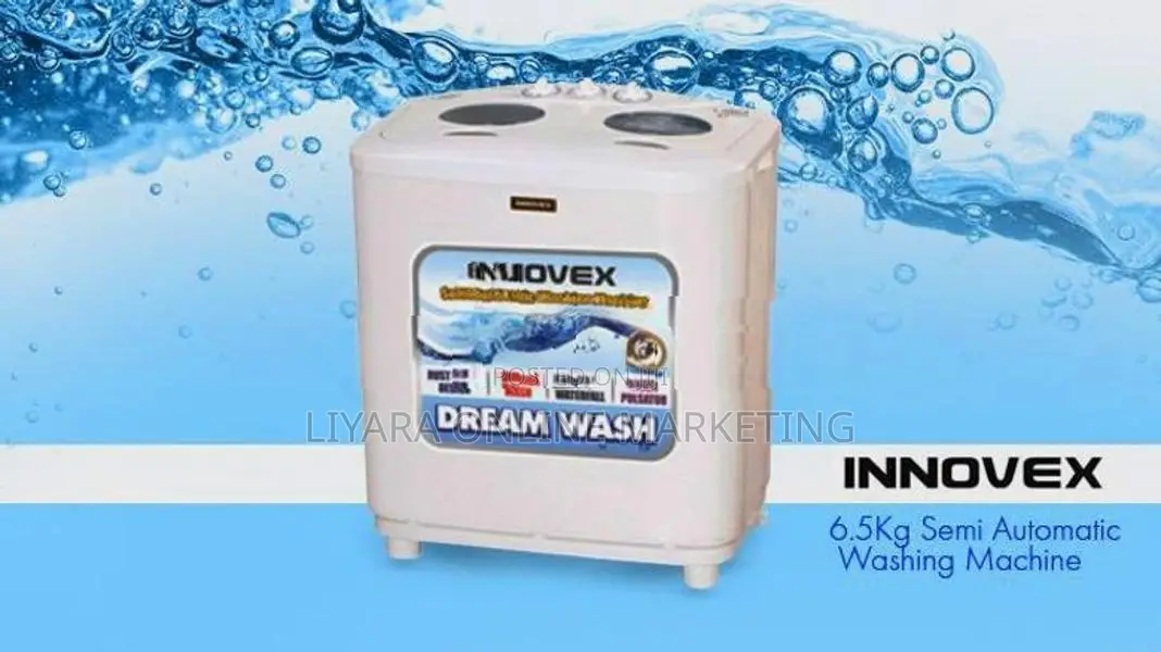 New Innovex Semi Auto Washing Machine 6.5KG