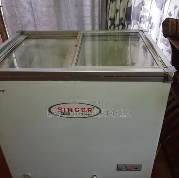 display freezer ( with refrigerator )