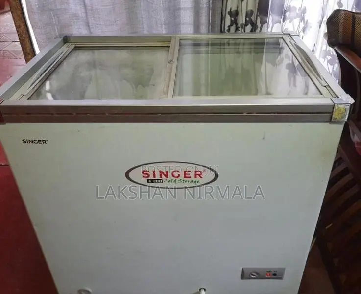 display freezer ( with refrigerator )