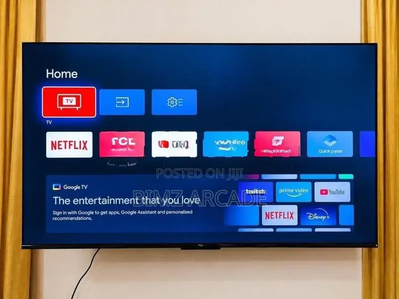 TCL 55” INCH 4K UHD SMART TV